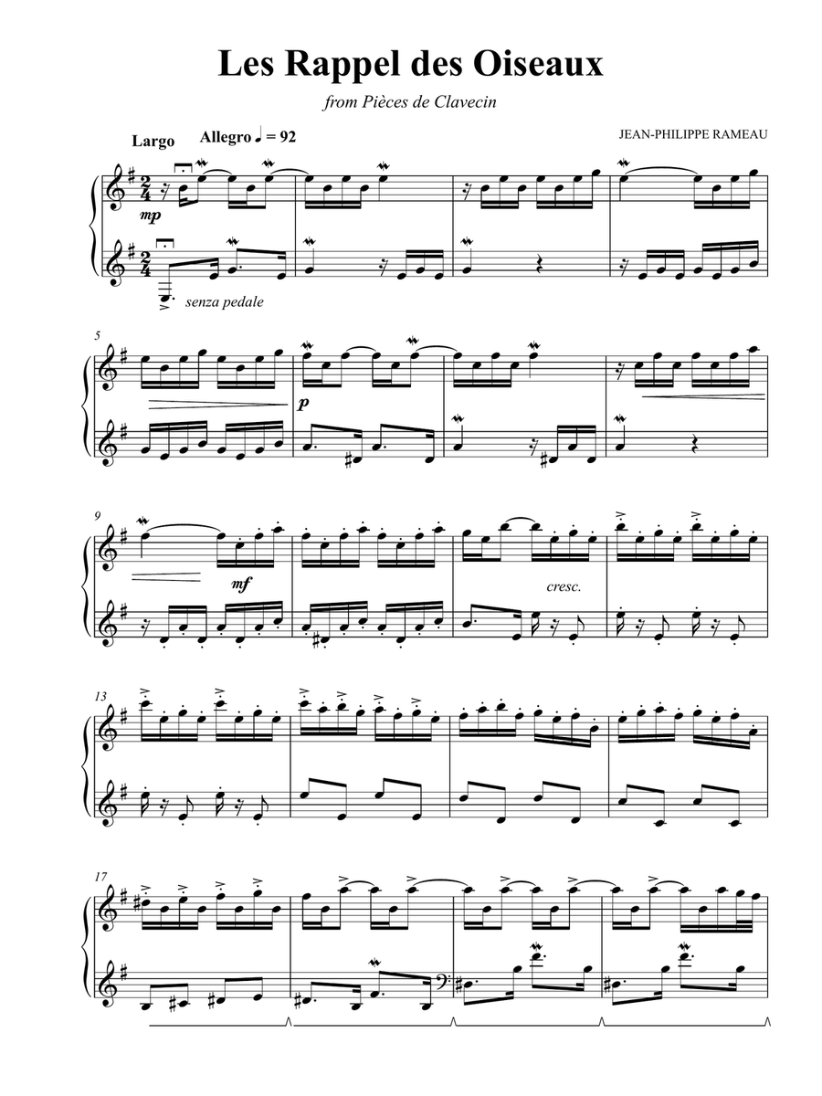 Les Rappel des Oiseaux - As interpreted by Víkingur Ólafsson Piano Method scores gallery preview page 3