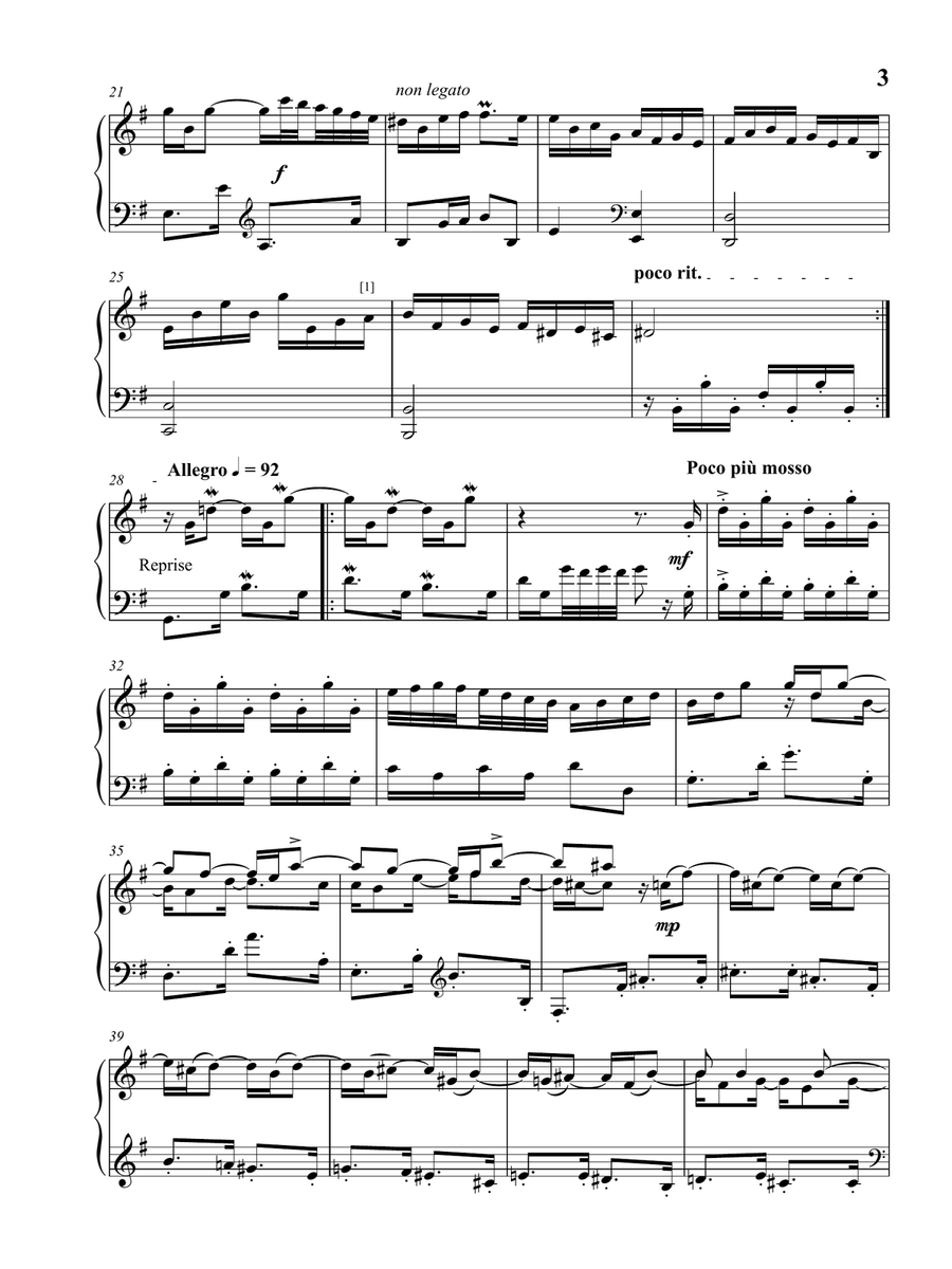 Les Rappel des Oiseaux - As interpreted by Víkingur Ólafsson Piano Method scores gallery preview page 4