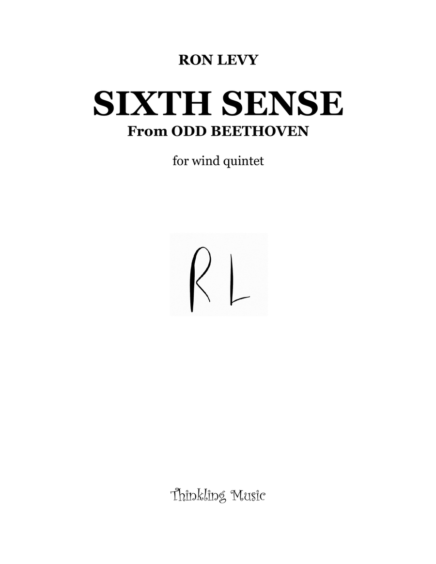 SIXTH SENSE from Odd Beethoven Woodwind Quintet scores gallery preview page 2
