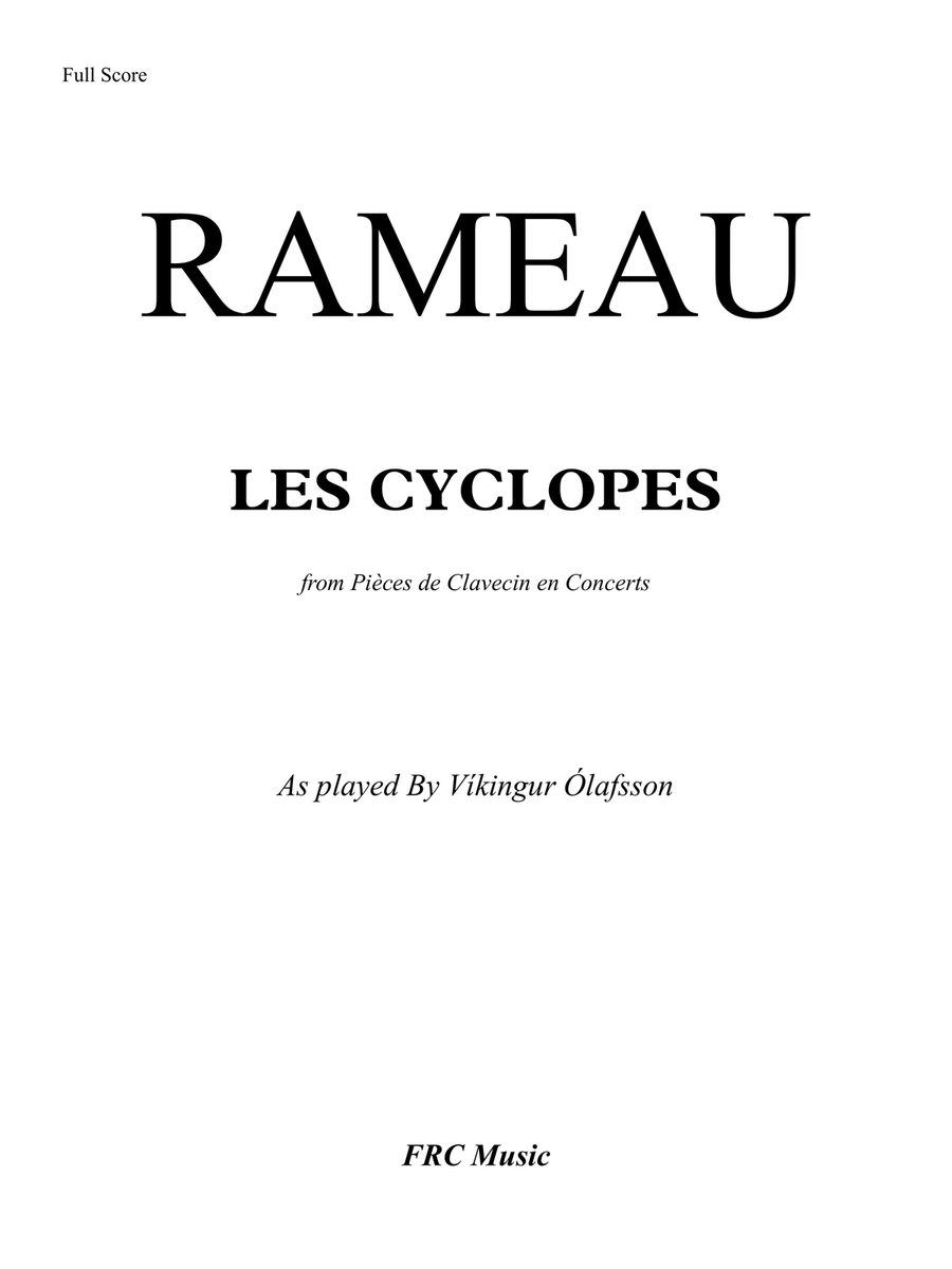 Rameau: Les Cyclopes (Rondeau) from Pièces de Clavecin - As played By Víkingur Ólafsson Rameau: Les Cyclopes (Rondeau) from Pièces de Clavecin - As played By Víkingur Ólafsson Piano Method scores gallery preview page 2