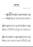 Spring from 'The Four Seasons' by Vivaldi - Easy Flute and Cello Duo