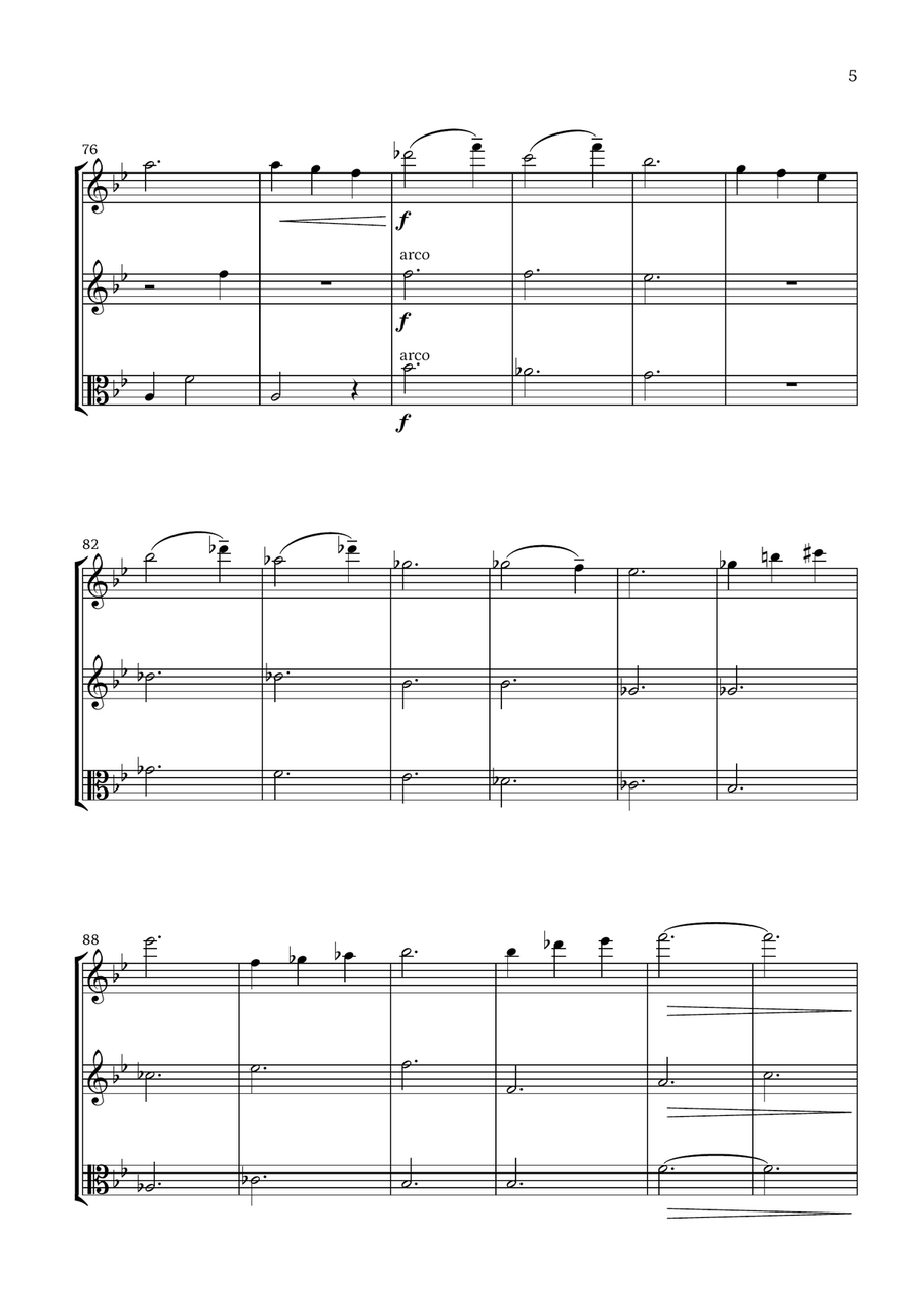 Ciao Papa Ciao Papa String Trio scores gallery preview page 5