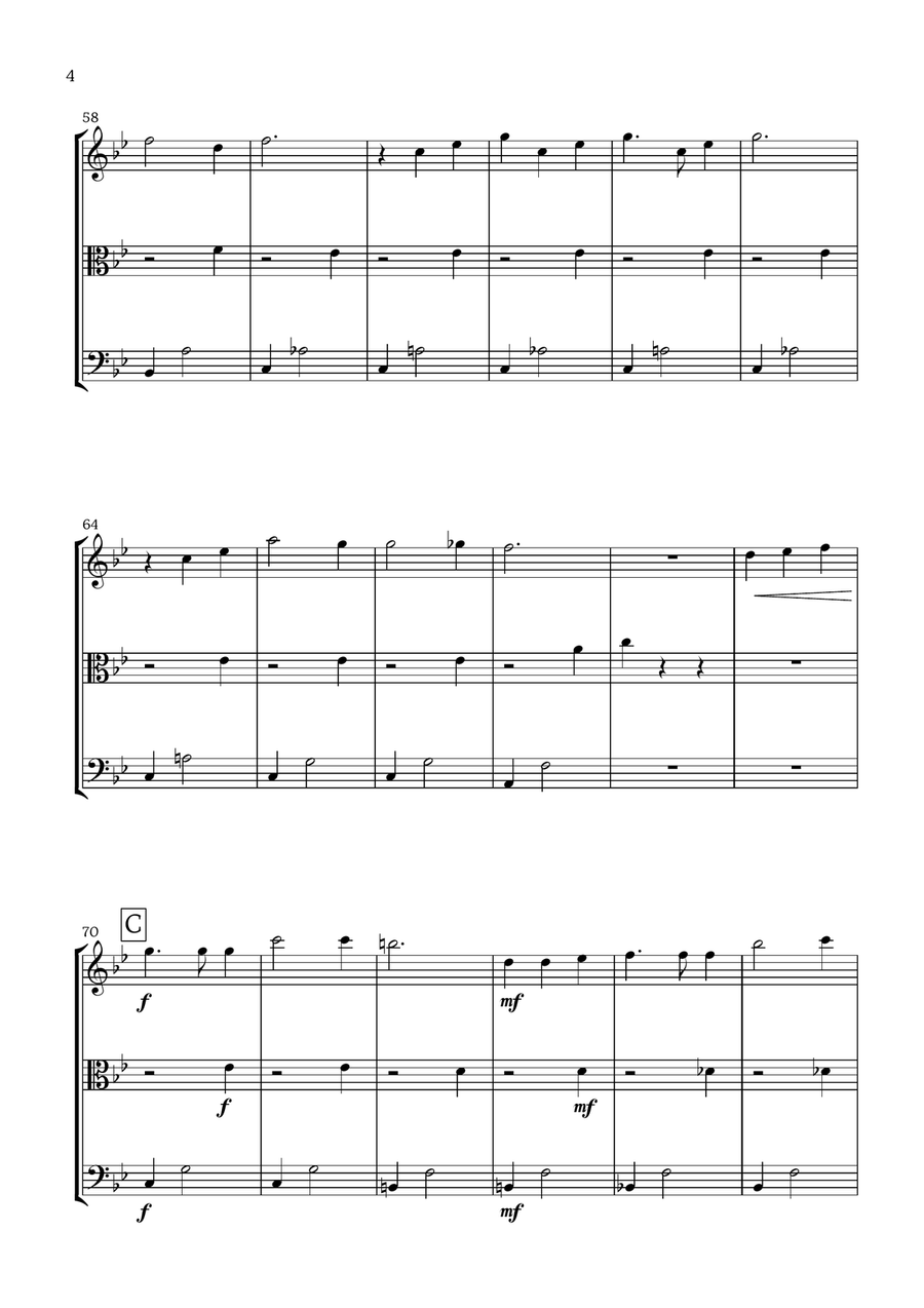 Ciao Papa Ciao Papa Small Ensemble scores gallery preview page 4