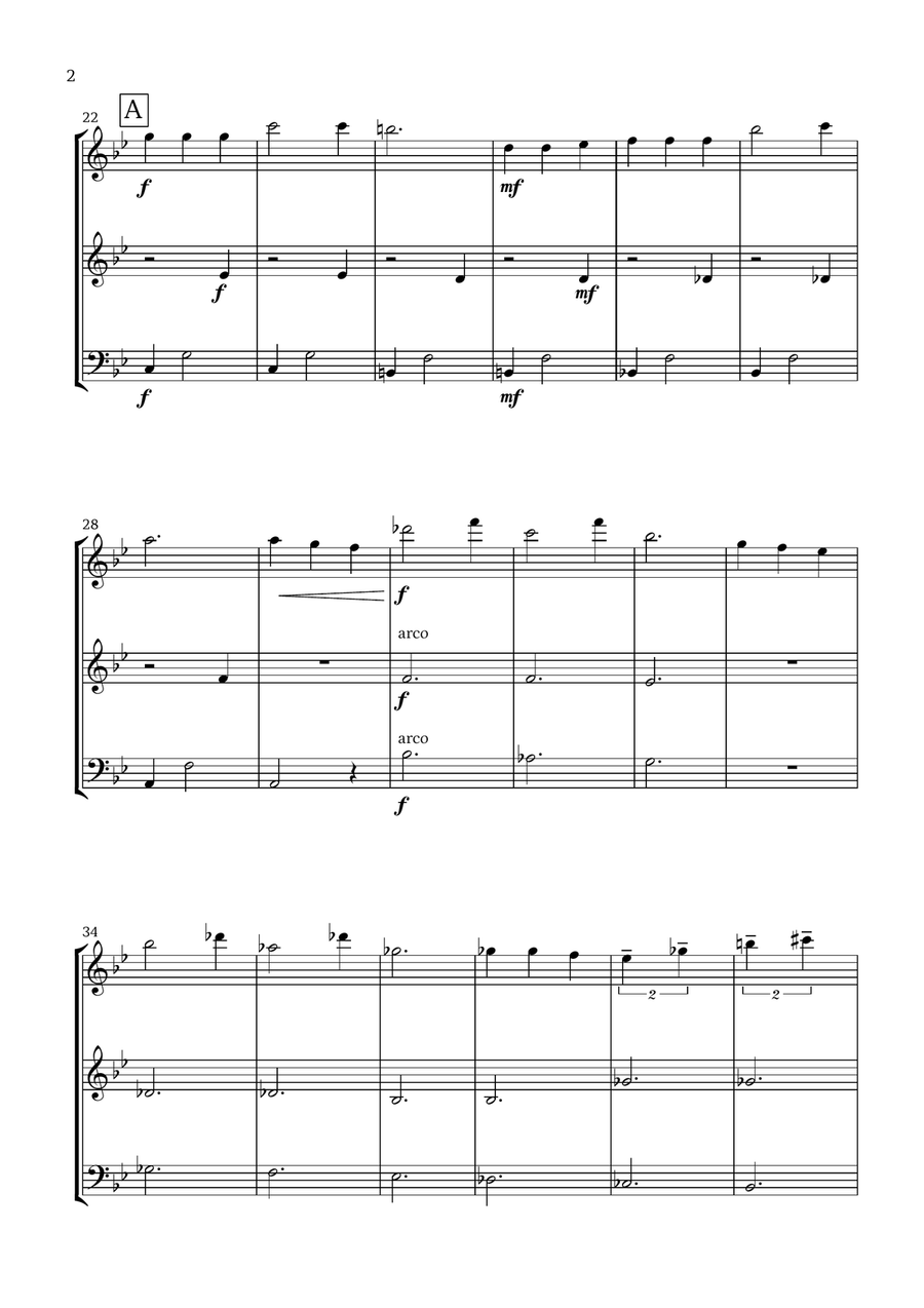 Ciao Papa Ciao Papa Small Ensemble scores gallery preview page 2