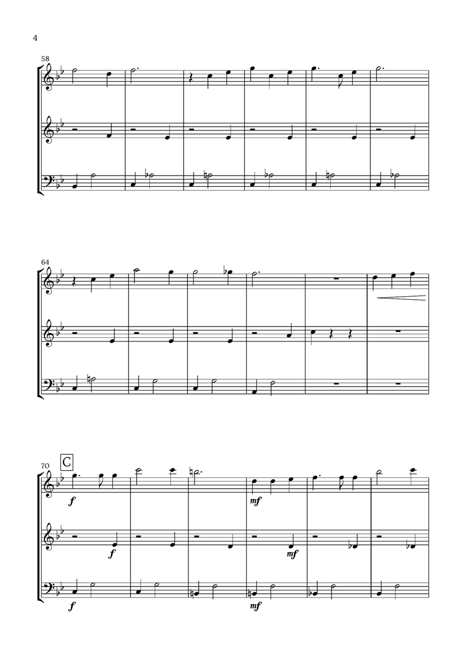 Ciao Papa Ciao Papa Small Ensemble scores gallery preview page 4