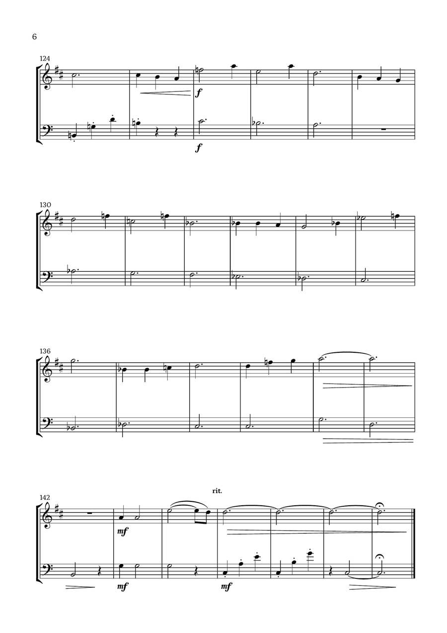 Ciao Papa Ciao Papa Woodwind Duet scores gallery preview page 6