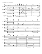 When Irish Eyes Are Smiling String Quartet scores gallery preview page 5