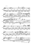 Sketch in G major for three hands