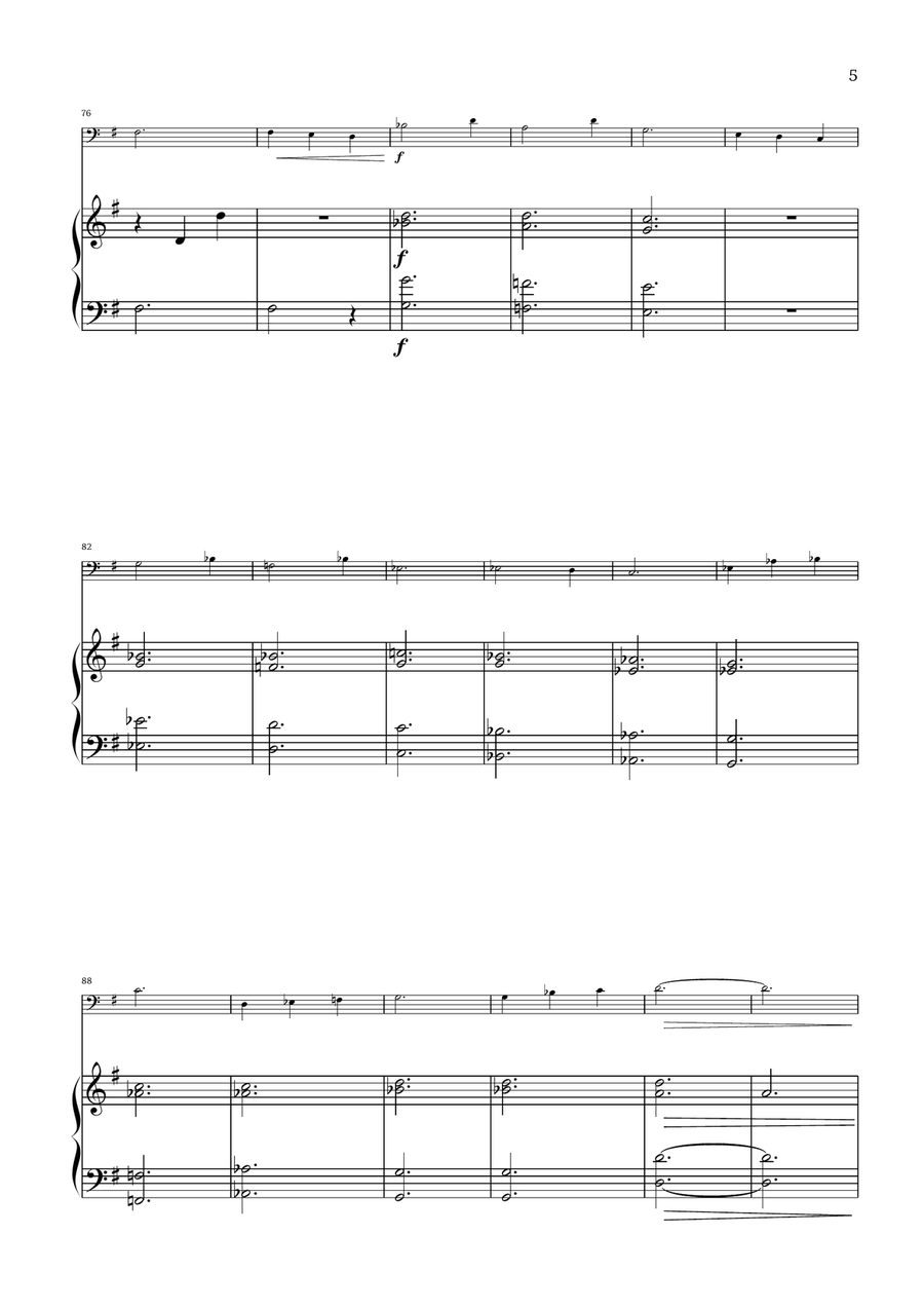 Ciao Papa Ciao Papa Chamber Music scores gallery preview page 5
