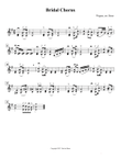 Bridal Chorus