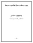 Canto arribeño