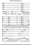 A Fifth Of Beethoven For Choir