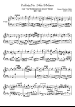 Prelude No. 24 BWV 869 in B Minor mini preview