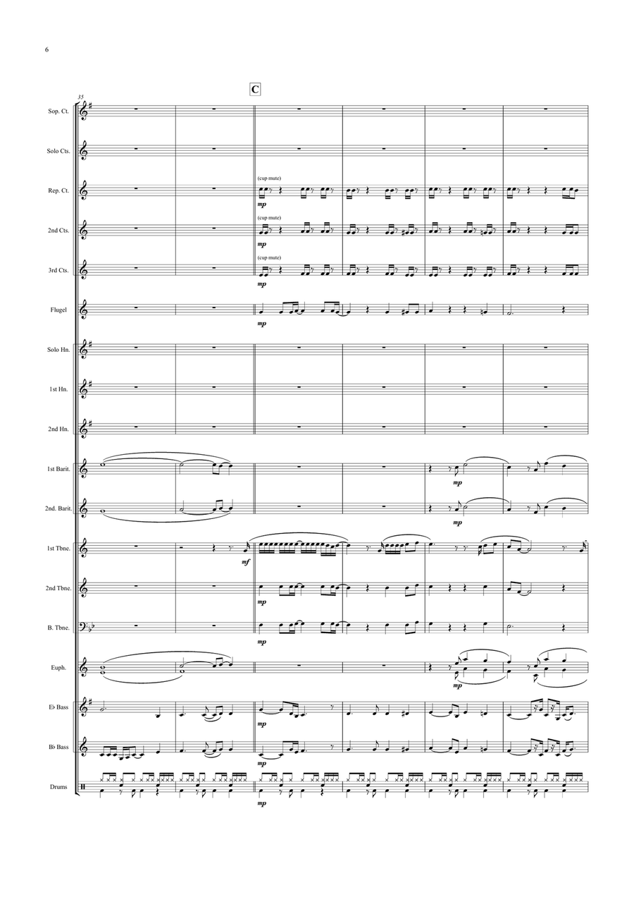 Lady In Red Brass Band scores gallery preview page 6