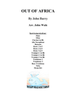 Main Title - Out Of Africa