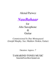 NauBahaar for Alto Sax & Guitar