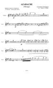 Azabache (Tango - Milonga/Candombe) for tango sextet - Individual parts