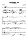 O Mio Babbino Caro - Female Voice in F Major
