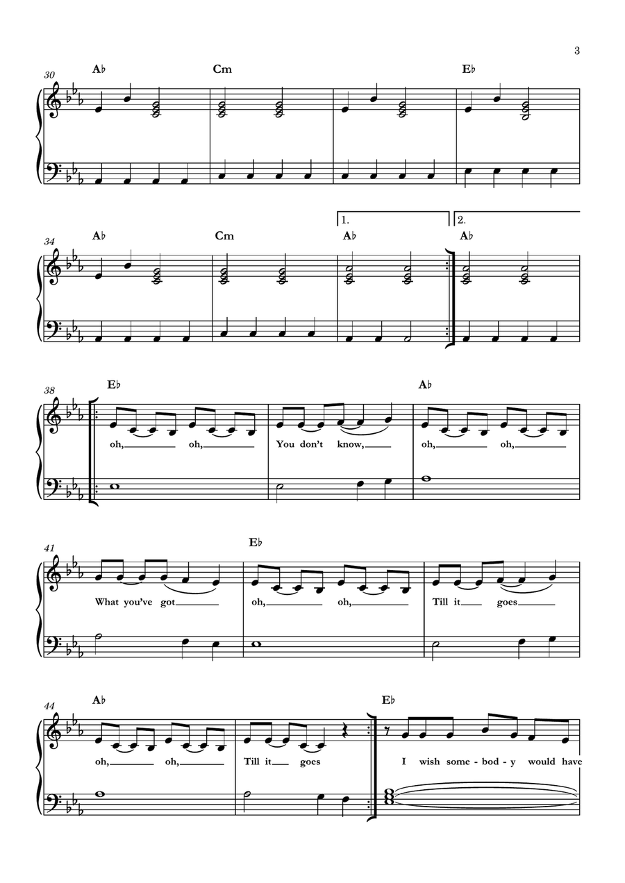 Good Old Days Easy Piano scores gallery preview page 3