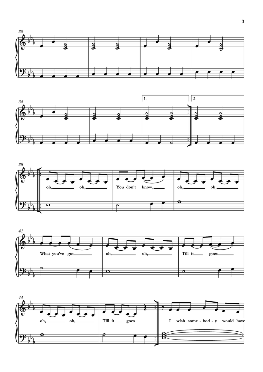 Good Old Days Easy Piano scores gallery preview page 3