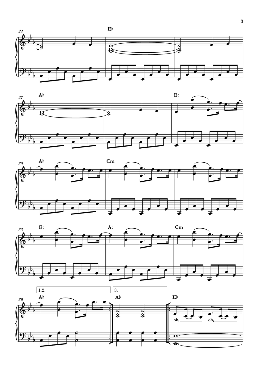 Good Old Days Piano Solo scores gallery preview page 3