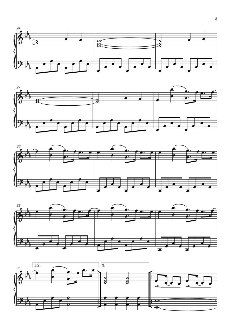 Good Old Days Piano Solo scores gallery preview page 3