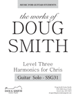 Harmonics for Chris