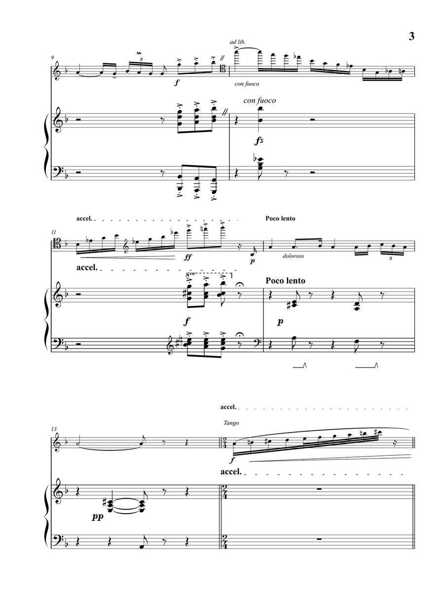Jalousie (tango Tzigane) Violin Solo scores gallery preview page 4