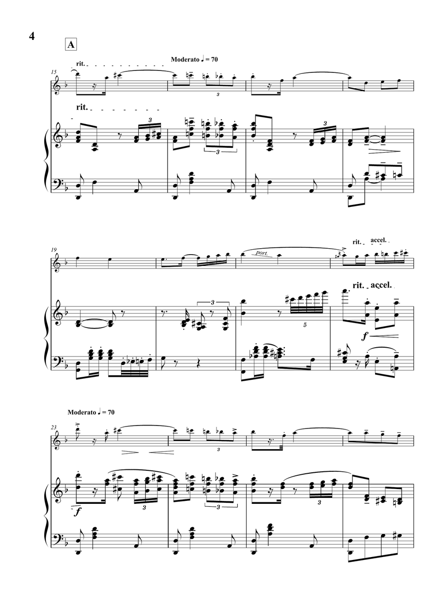 Jalousie (tango Tzigane) Violin Solo scores gallery preview page 5