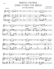 Bridal Chorus (Here Comes the Bride) for Violin & Piano Duo