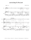 Let Us Sing To The Lord (2-part choir) mini preview