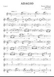 Albinoni's Adagio for String Quartet