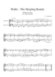 Waltz - The Sleeping Beauty (HORN DUO ) TCHAIKOVSKY - beginner - Disney