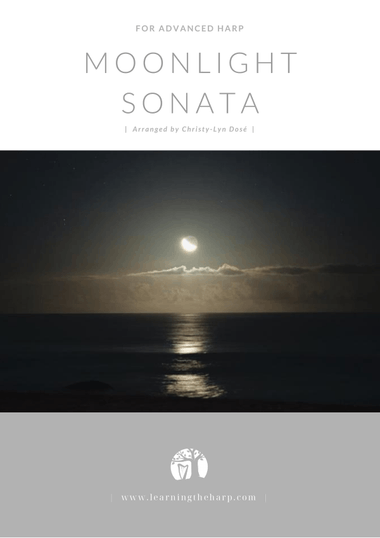 Moonlight Sonata - Advanced for Harp
