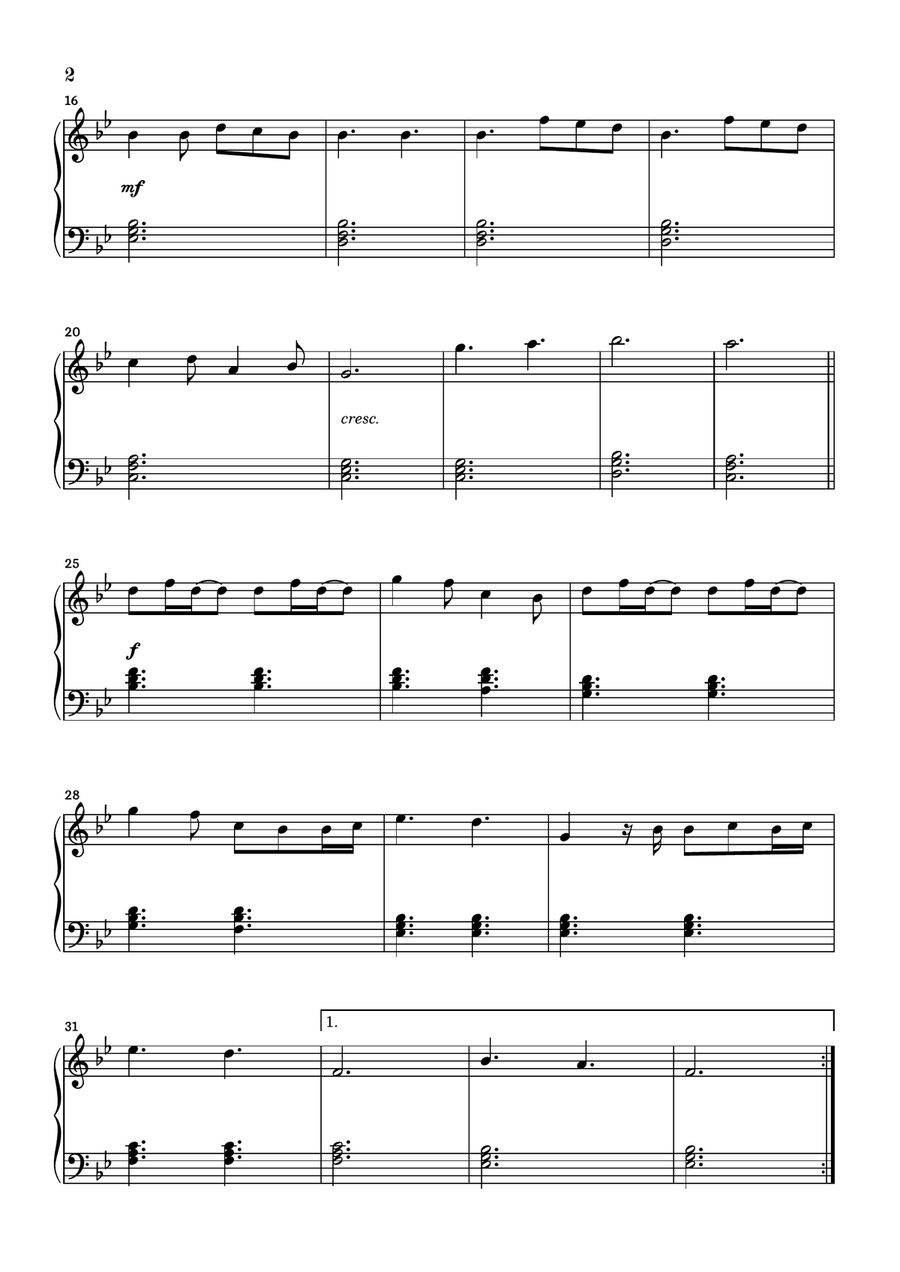 A Thousand Years Easy Piano scores gallery preview page 2