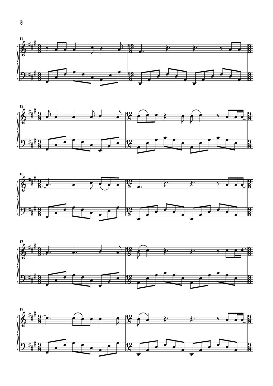 The Night We Met Piano Solo scores gallery preview page 2