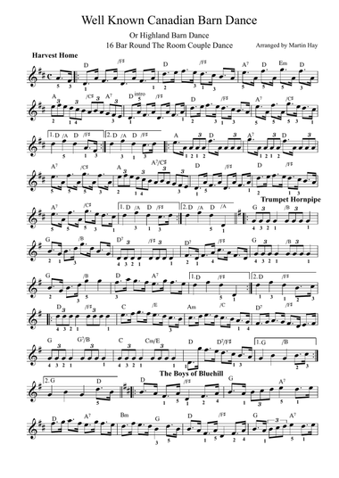 86 Ceilidh Songs Arranged In Dance Sets