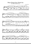 When Thing Don't Work Out, waltz of disharmony