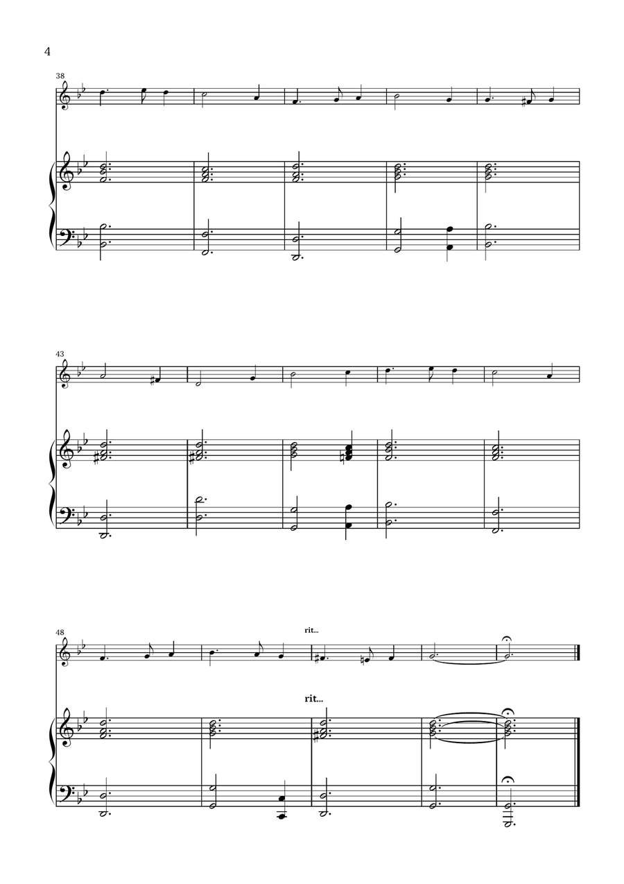 What Child Is This? (Greensleeves) - for flute and piano What Child Is This? (Greensleeves) - for flute and piano Flute Solo scores gallery preview page 4