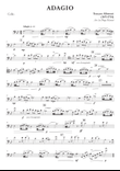 Albinoni's Adagio for Cello and Piano