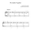 We Gather Together mini preview