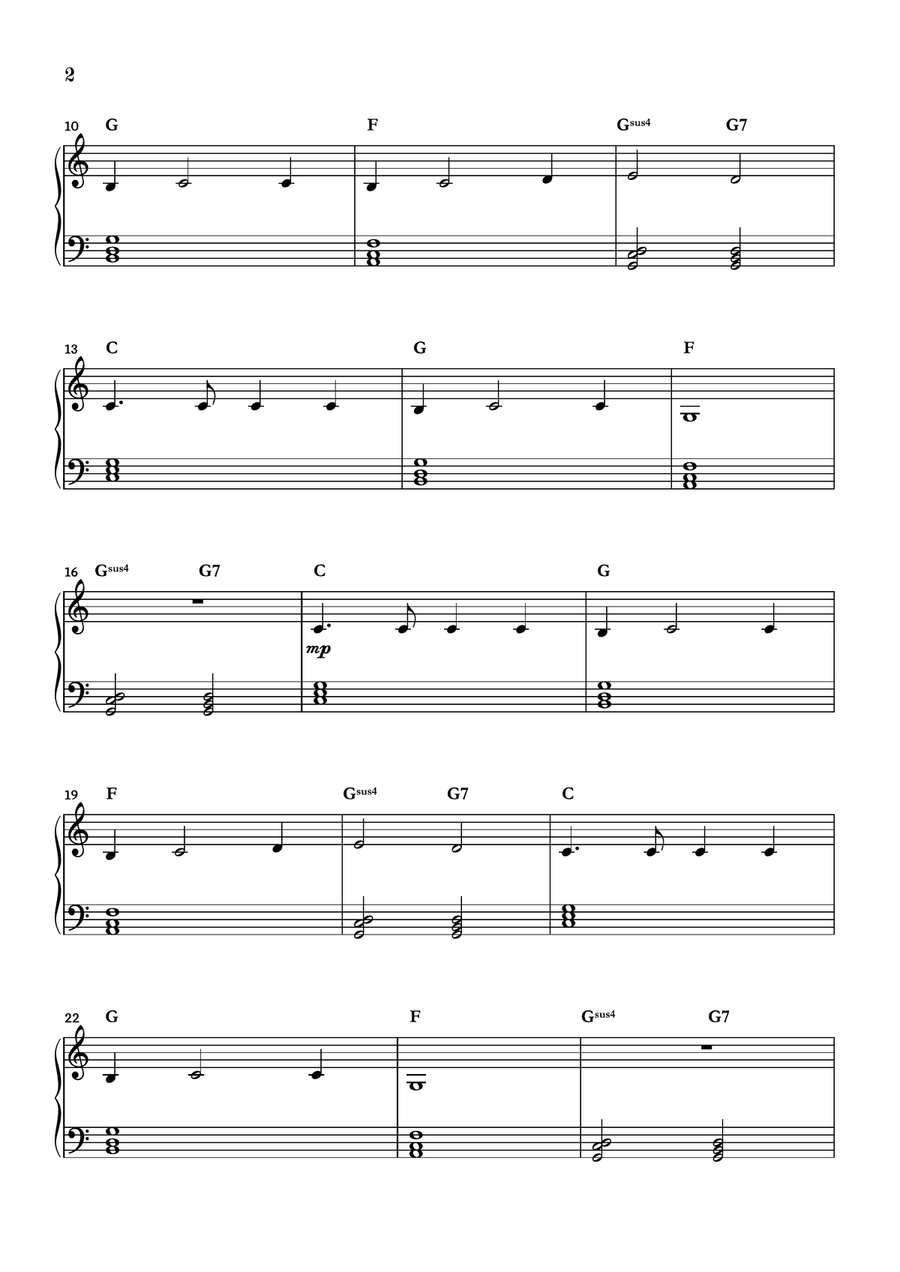 My Heart Will Go On (love Theme From 'titanic') Easy Piano scores gallery preview page 2