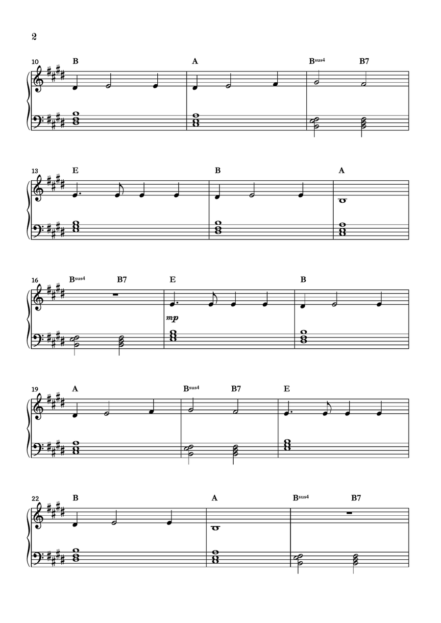 My Heart Will Go On (love Theme From 'titanic') Easy Piano scores gallery preview page 2
