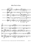 After You've Gone by Layton for String Quartet in Schools