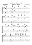 Nearer, my God, to Thee -Fingerstyle Guitar (Beginner)