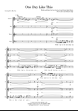 One Day Like This (arr. Ben See)