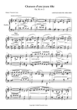 Chanson d'une jeune fille