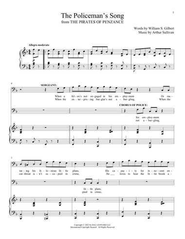 The Policeman's Song (from The Pirates Of Penzance)