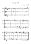 Minuet in G
