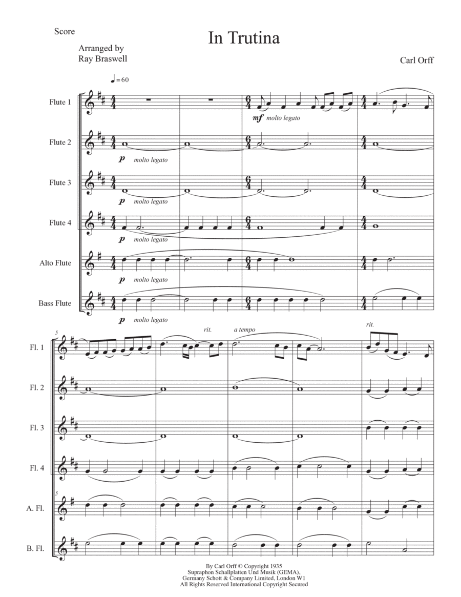 In Trutina Woodwind Ensemble scores gallery preview page 1